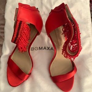 Bcbg maxazria tassle heels